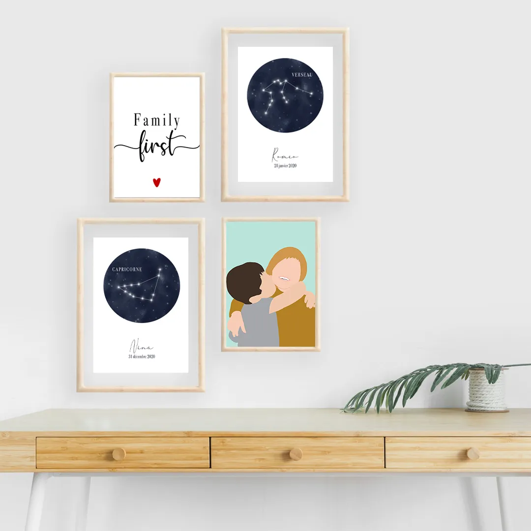 poster naissance astre