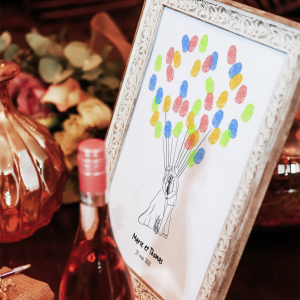 Affiche de mariage personnalisée