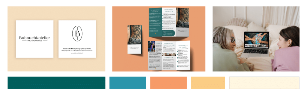 BabouchKAtelier identité visuelle supports de communication